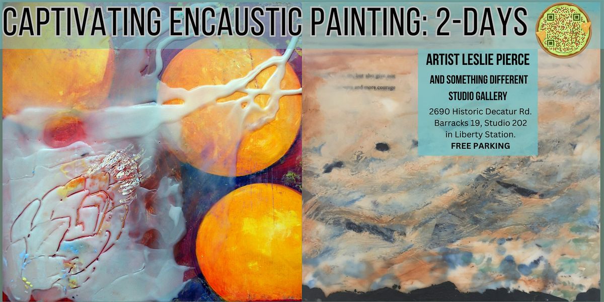 Captivating Encaustic/ 2-DAY WORKSHOPS/ January 2026 ALL Supplies Included!, 17 January | Event in San Diego