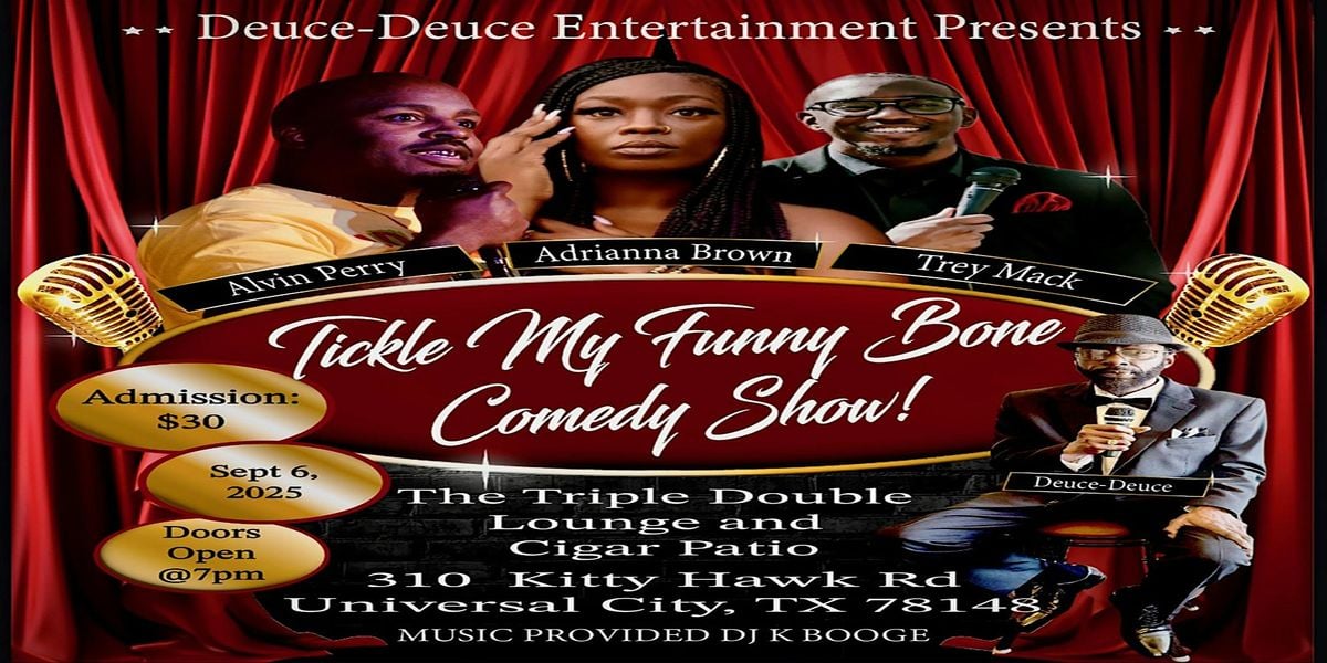 Tickle My Funny Bone Comedy Show, 6 September | Event in Universal City | AllEvents