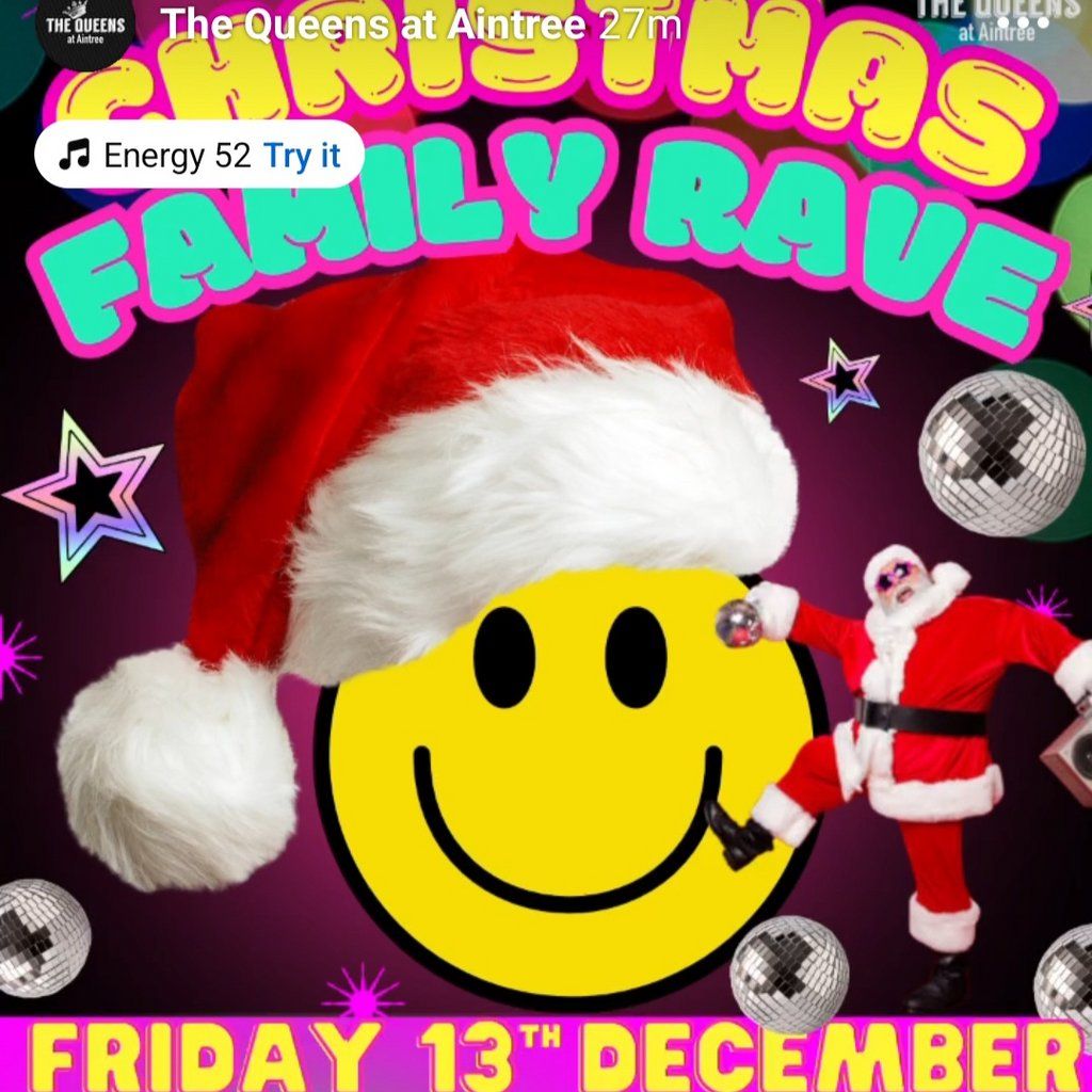 Ultimate Family UV Christmas Rave, The Queens Arms, Liverpool, 13 ...
