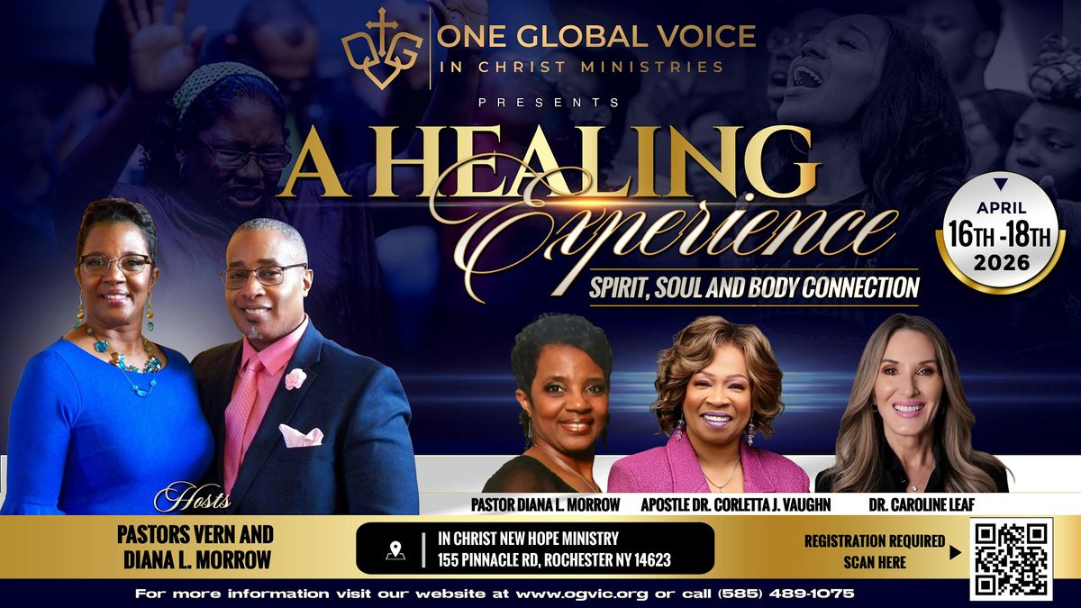 A HEALING EXPERIENCE: Spirt, Soul & Body Connection, 16 April | Event in Rochester | AllEvents