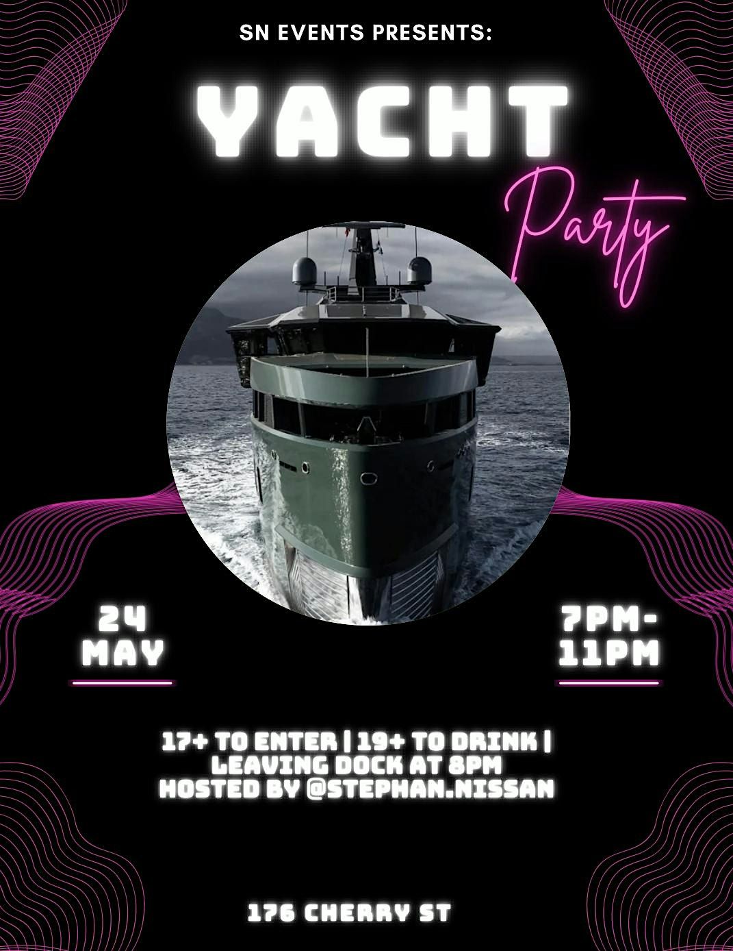 Yacht party, 24 May | Event in Toronto | AllEvents