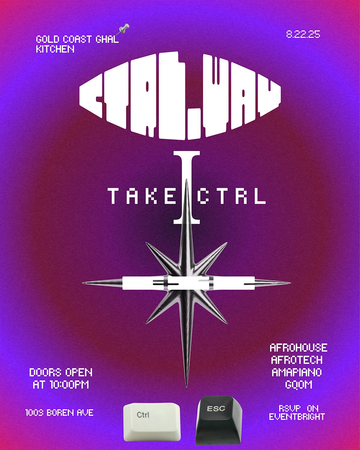 CTRL.WAV presents: ESC, 22 August | Event in Seattle | AllEvents