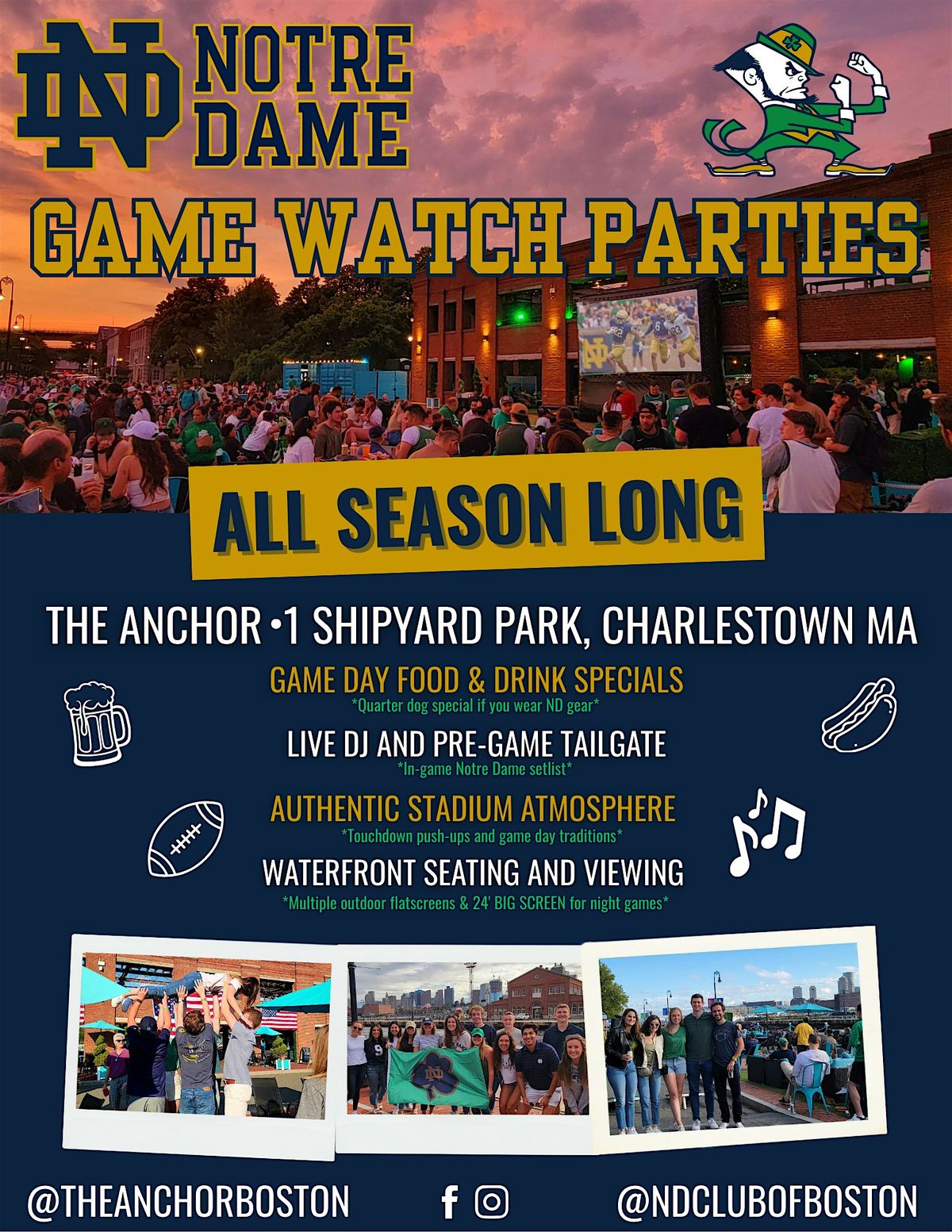Notre Dame Game Watch - ND vs. Texas A&M, 13 September | Event in Boston | AllEvents