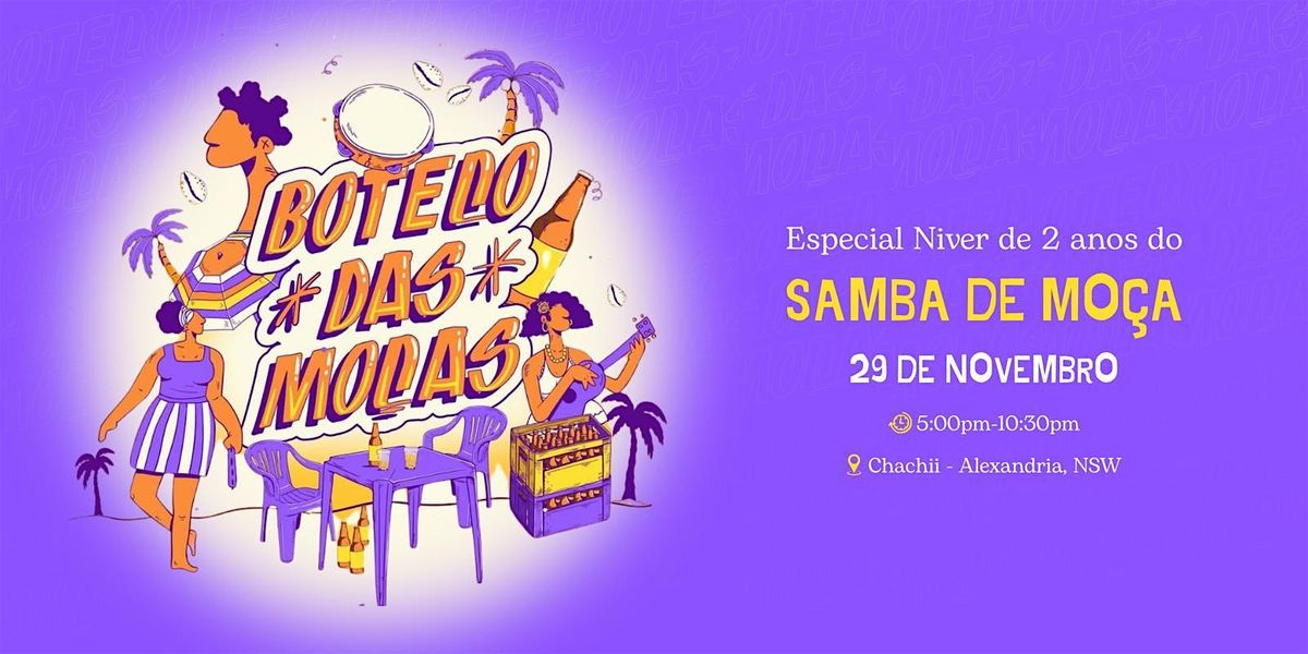 Boteco das Moças - Edição especial 2 anos do Samba de Moça, 29 November | Event in Alexandria | AllEvents