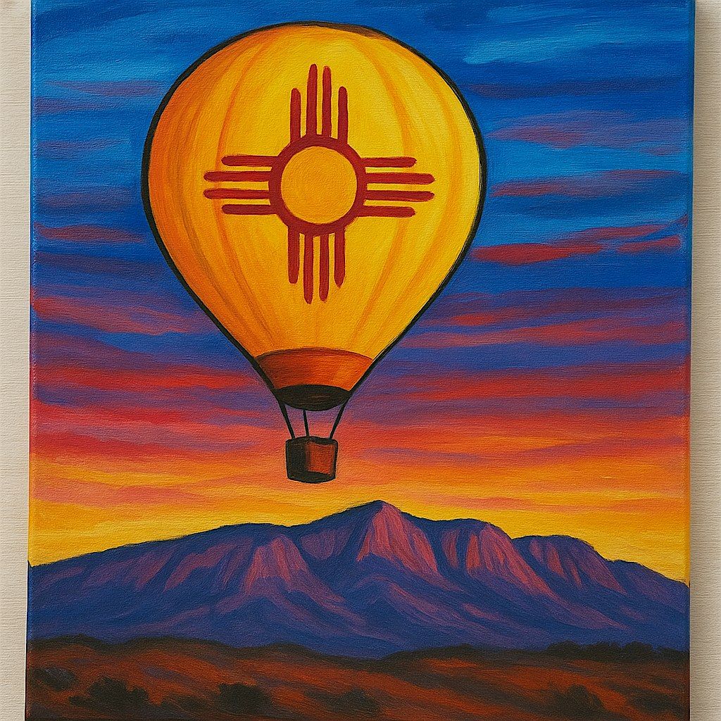 Balloon Fiesta Sip & Paint, 9 October | Event in Albuquerque | AllEvents