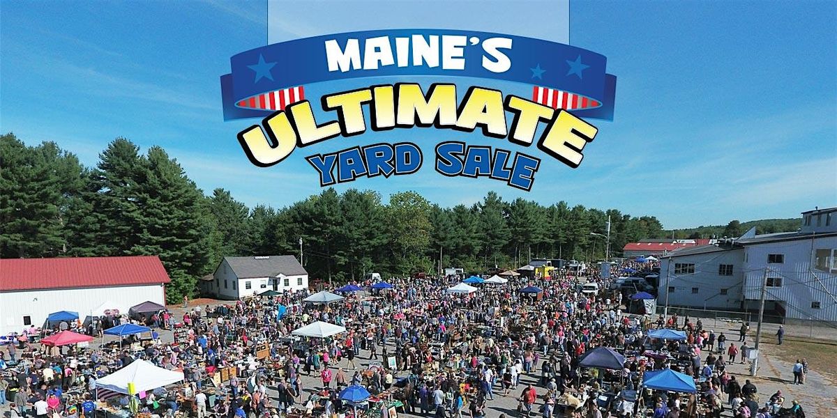 Maine's Ultimate Spring Yard Sale - Seller Spaces 2025, 14 June | Event in Cumberland | AllEvents