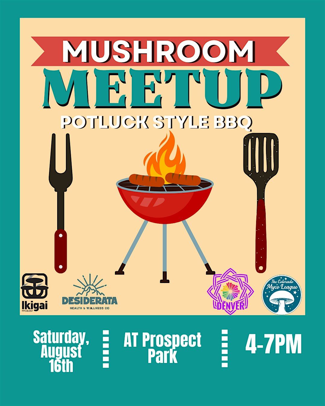 Mushroom Meetup - Potluck BBQ, 16 August | Event in Wheat Ridge | AllEvents