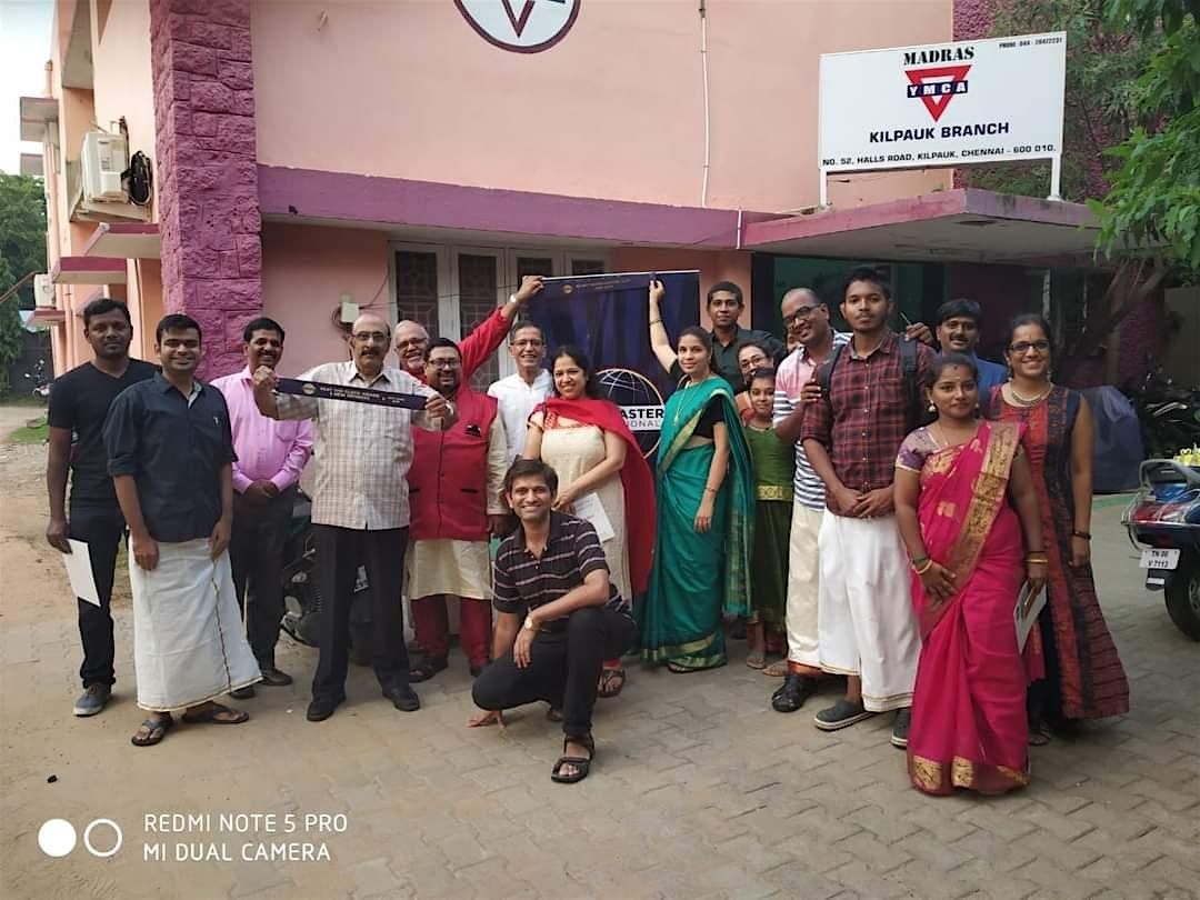 Chennai Kilpauk YMCA Toastmasters Club 30th August 2025 | Event in Chennai | AllEvents