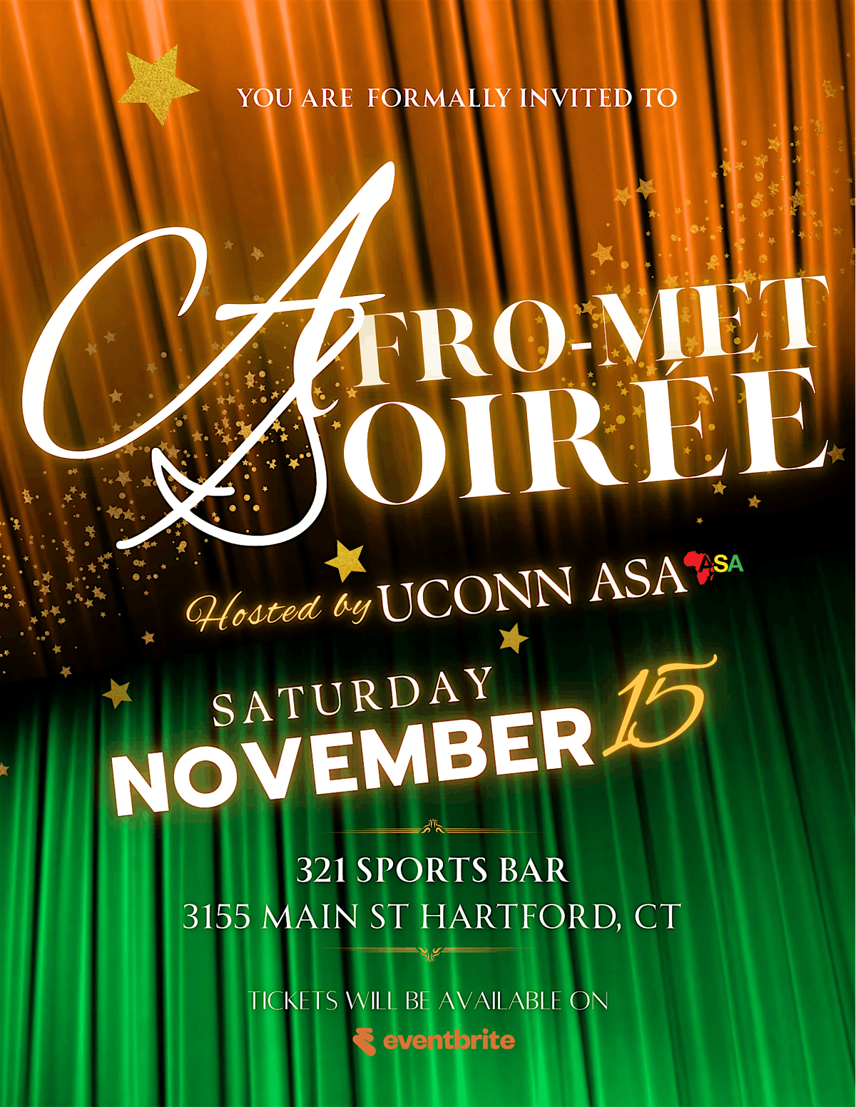 Afro-Met Soiree, 15 November | Event in Hartford | AllEvents