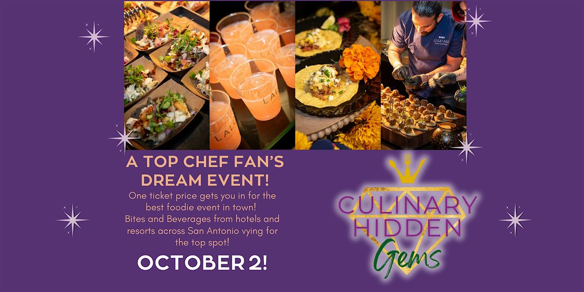 Culinary Hidden Gems, 2 October | Event in San Antonio | AllEvents