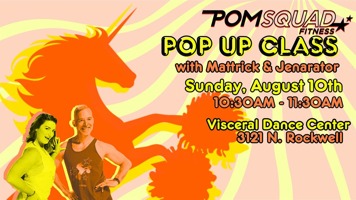 August Pop Up PomSquad Class with Mattrick and Jenarator, 10 August | Event in Chicago | AllEvents