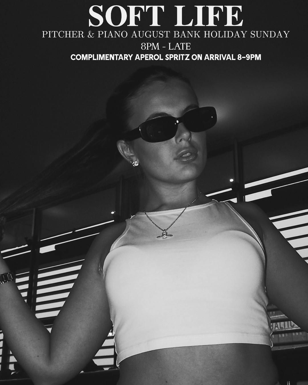 SOFT LIFE BANK HOLIDAY SUNDAY | AUGUST 24TH | PITCHER &amp; PIANO, 24 August | Event in Newcastle Upon Tyne