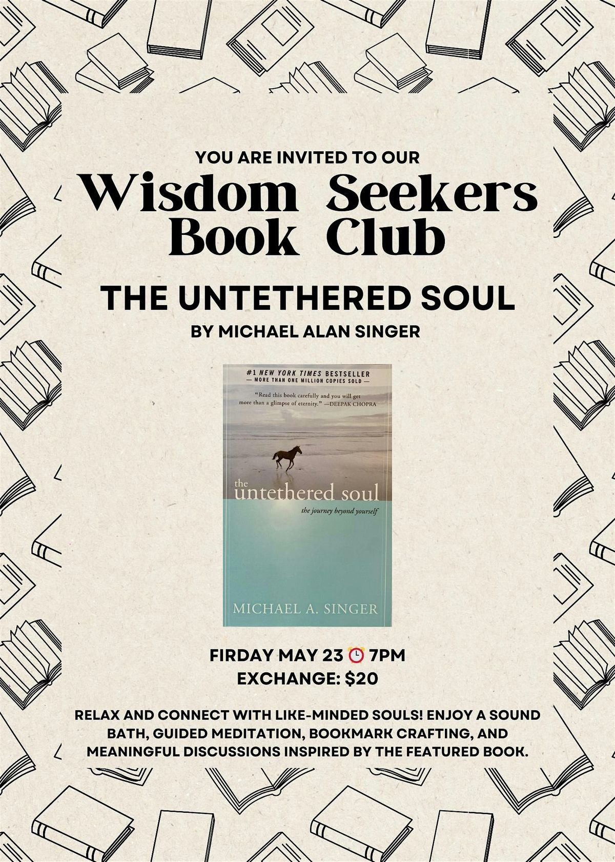 WISDOM SEEKERS - THE UNTETHERED SOULD, 23 May | Event in Philadelphia | AllEvents