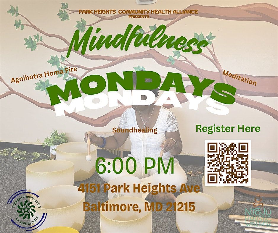 Mindfulness Mondays Meditation & Soundbath | Event in Baltimore | AllEvents