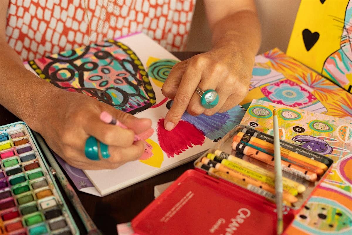 Let Go & Paint: One-Day Intuitive Abstract Workshop (2 Participants Only), 6 December | Event in Easton