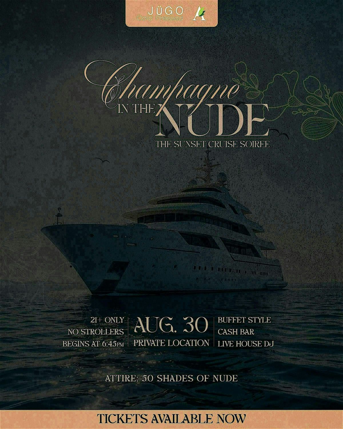 Champagne In The Nude, 30 August | Event in Essex | AllEvents