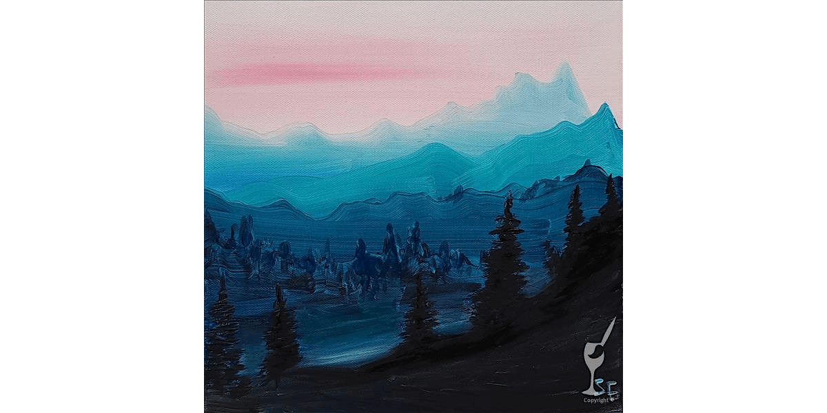 Mysterious Mountain - Paint and Sip in Austin | Classpop!™, 20 August | Event in Austin | AllEvents