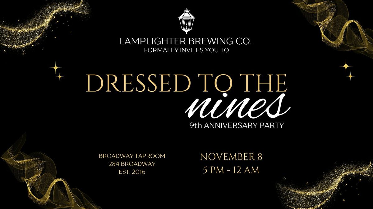 Lamplighter's Dressed to the Nines Anniversary Party, 8 November | Event in Cambridge | AllEvents