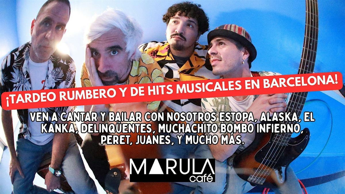 ⭐️ TARDEO RUMBERO Y DE MEJORES HITS EN BARCELONA⭐️ ¡VEN A BAILAR Y CANTAR!, 21 June | Event in Barcelona
