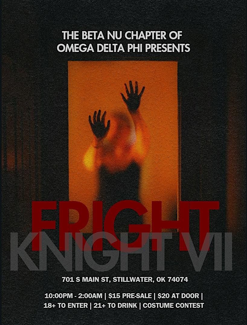 BN PRESENTS: FRIGHT KNIGHT VII, 24 October | Event in Stillwater | AllEvents