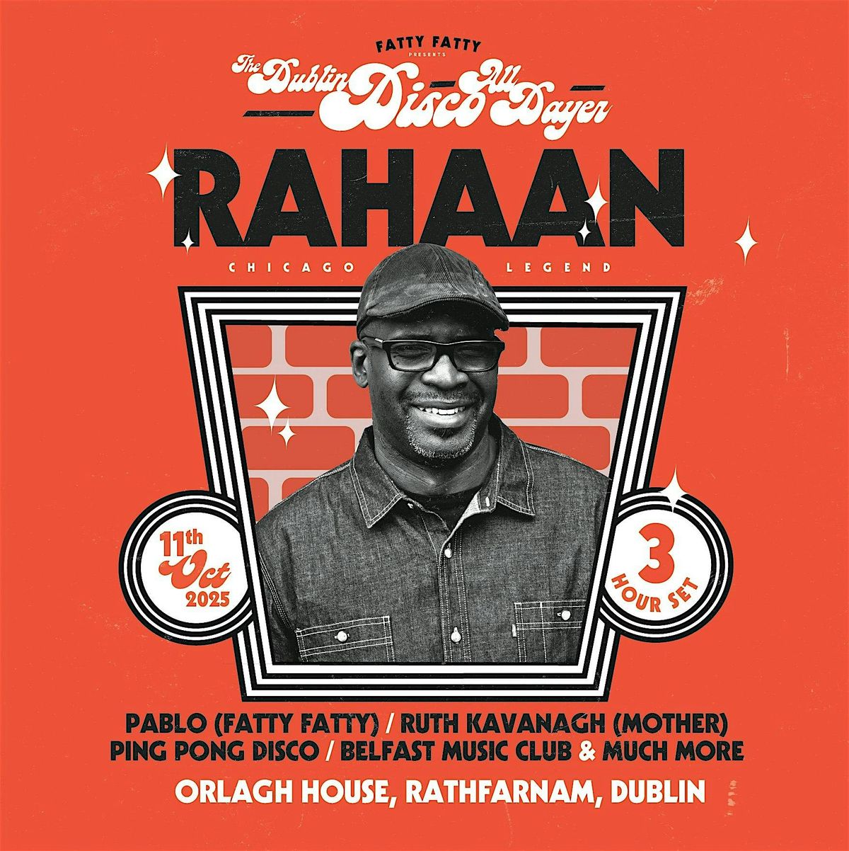 Dublin Disco All-Dayer w/special guest Rahaan (3 Hour Set), 11 October | Event in Dublin | AllEvents