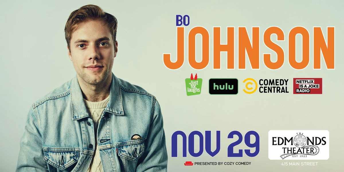 Cozy Comedy Presents: Bo Johnson Live at Edmonds Theater! | Event in Edmonds | AllEvents