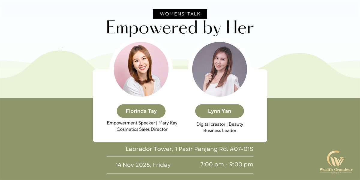Women's Talk: Empowered by Her, 14 November | Event in Queenstown | AllEvents