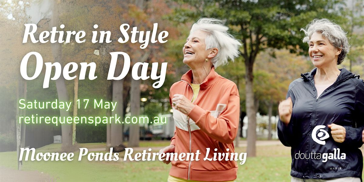 Retire in Style: Moonee Ponds Open Day!, 17 May | Event in Moonee Ponds | AllEvents