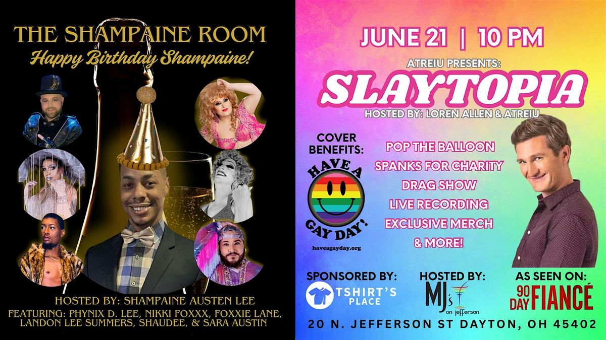 The Shampaine Room and Slaytopia, 21 June | Event in Dayton | AllEvents