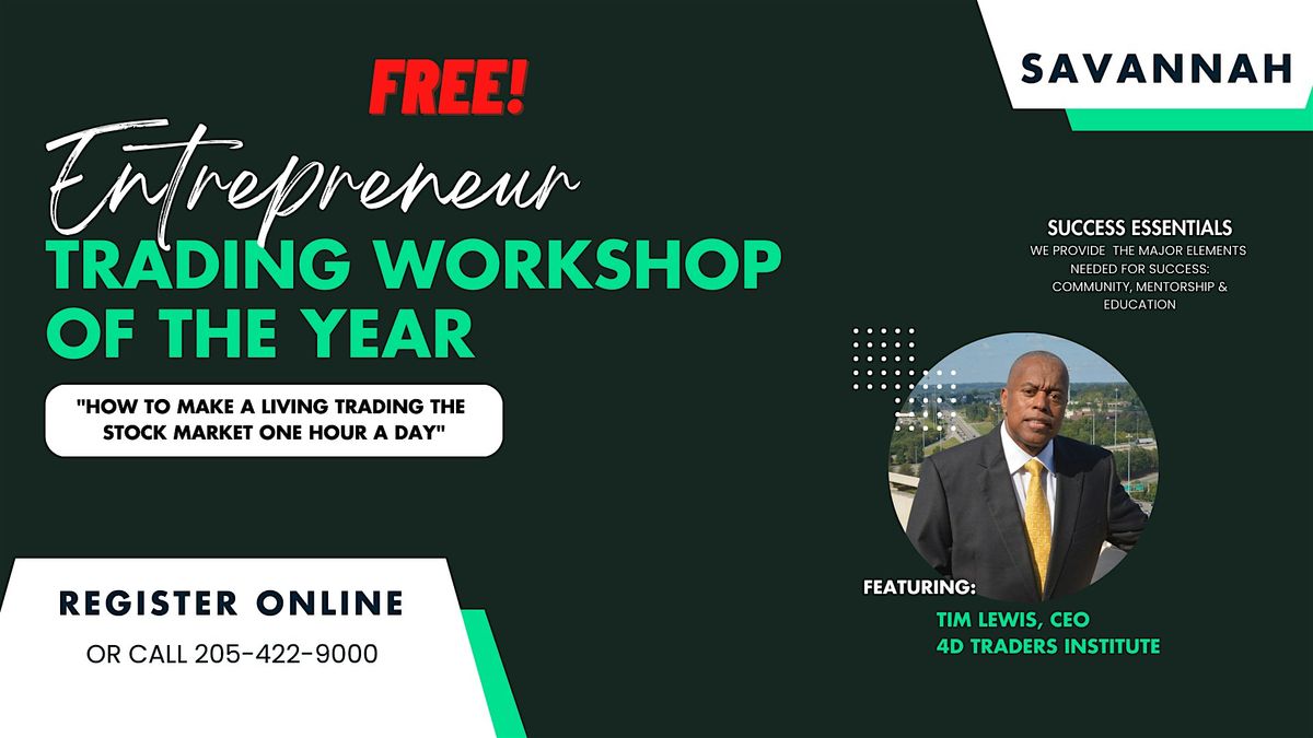 Savannah FREE Stock Market Workshop, 18 May | Event in Savannah | AllEvents