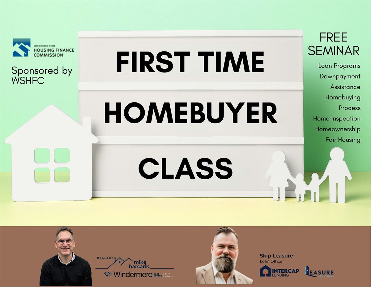 FIRST TIME HOMEBUYER CLASS - Sponsored by WSHFC, 23 August | Event in Spokane | AllEvents