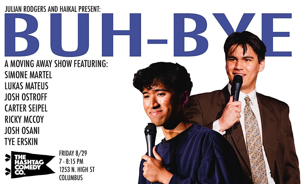 BUH-BYE: A Moving Away Show, 29 August | Event in Columbus | AllEvents