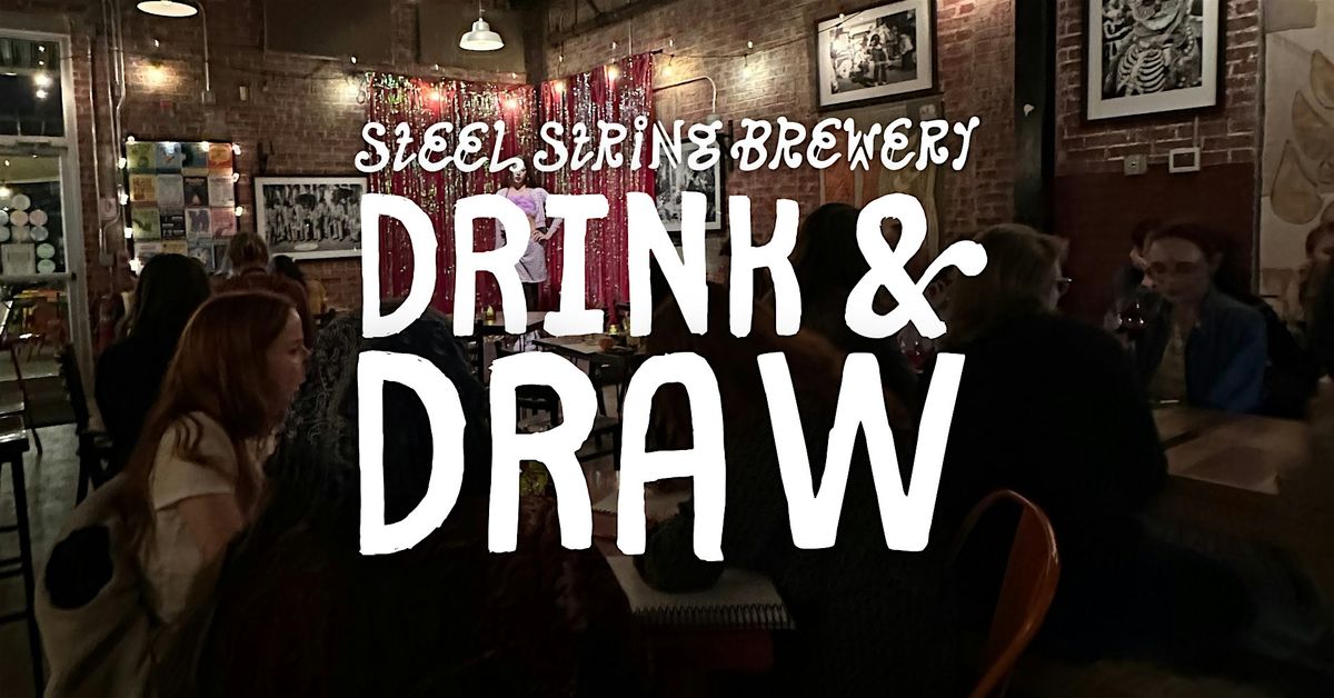 Drink & Draw at Steel String Brewery, 24 August | Event in Carrboro | AllEvents