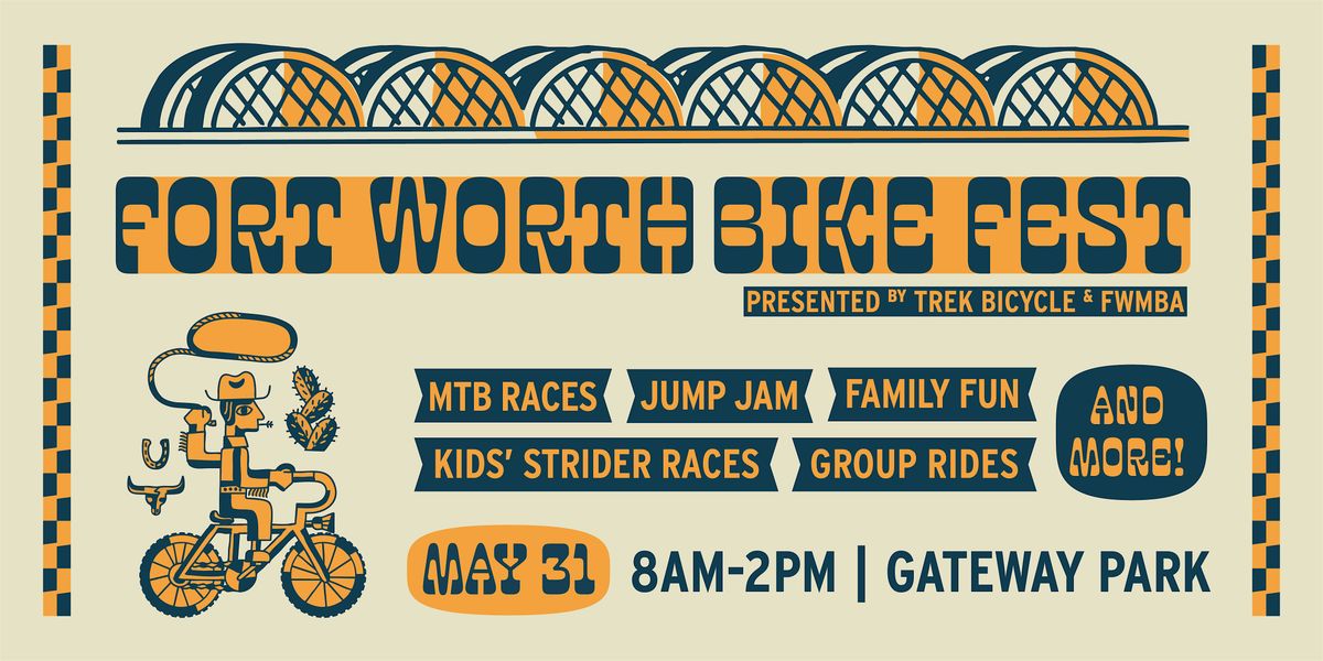Fort Worth Bike Fest '25 pb/Trek Bicycle & FWMBA, 31 May | Event in Fort Worth | AllEvents