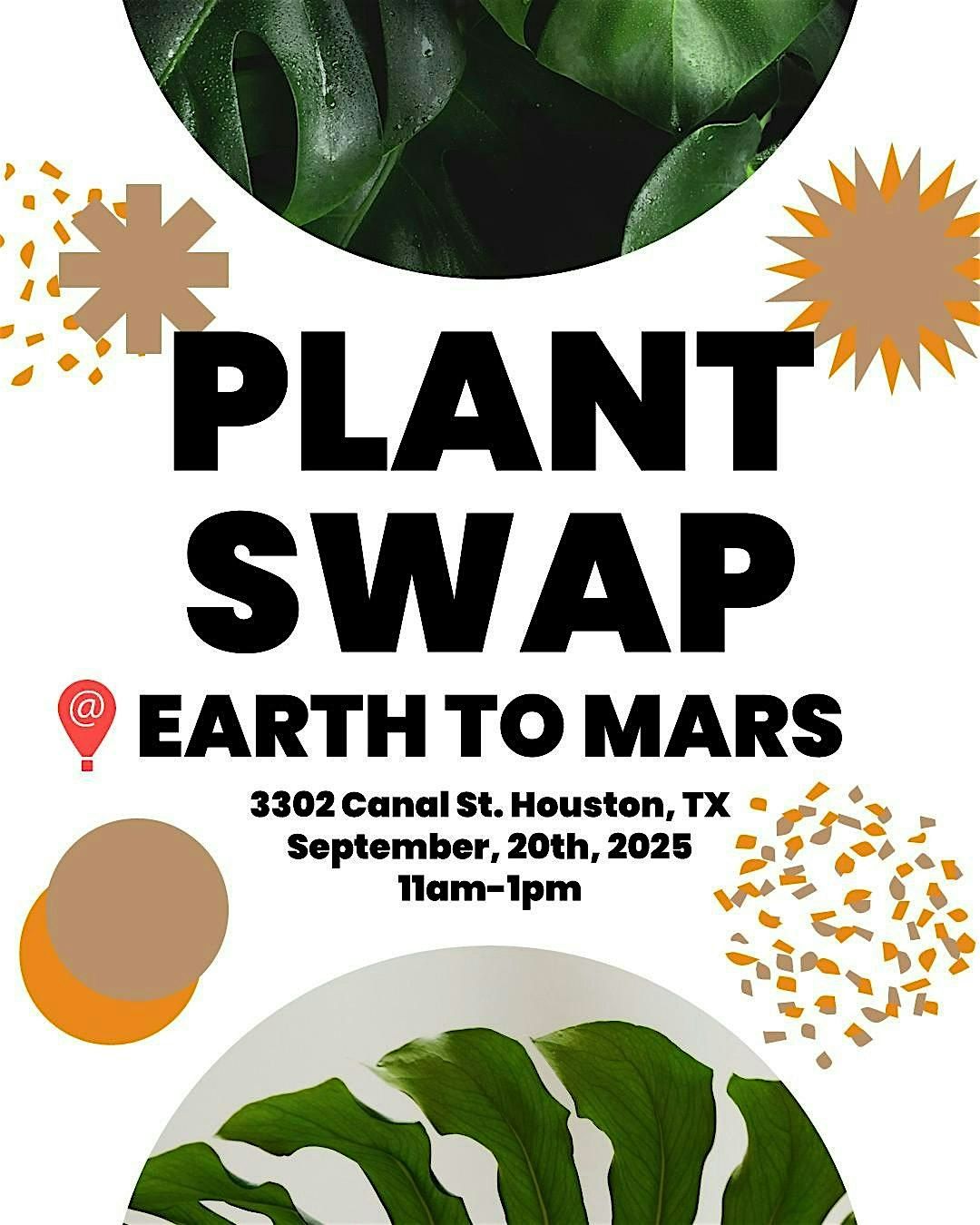 Plant Swap at Earth to Mars 9/20, 20 September | Event in Houston | AllEvents
