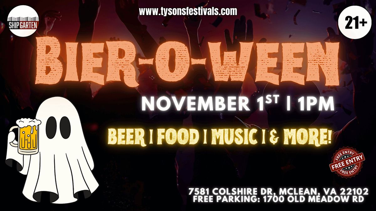 Bier-O-Ween, 1 November | Event in Mclean | AllEvents