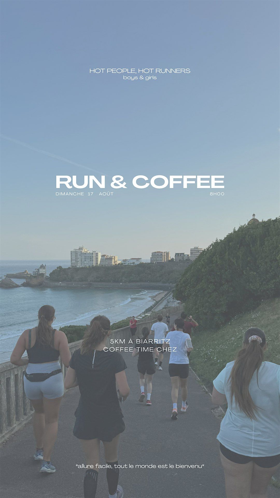 RUN & COFFEE, 17 August | Event in Biarritz | AllEvents