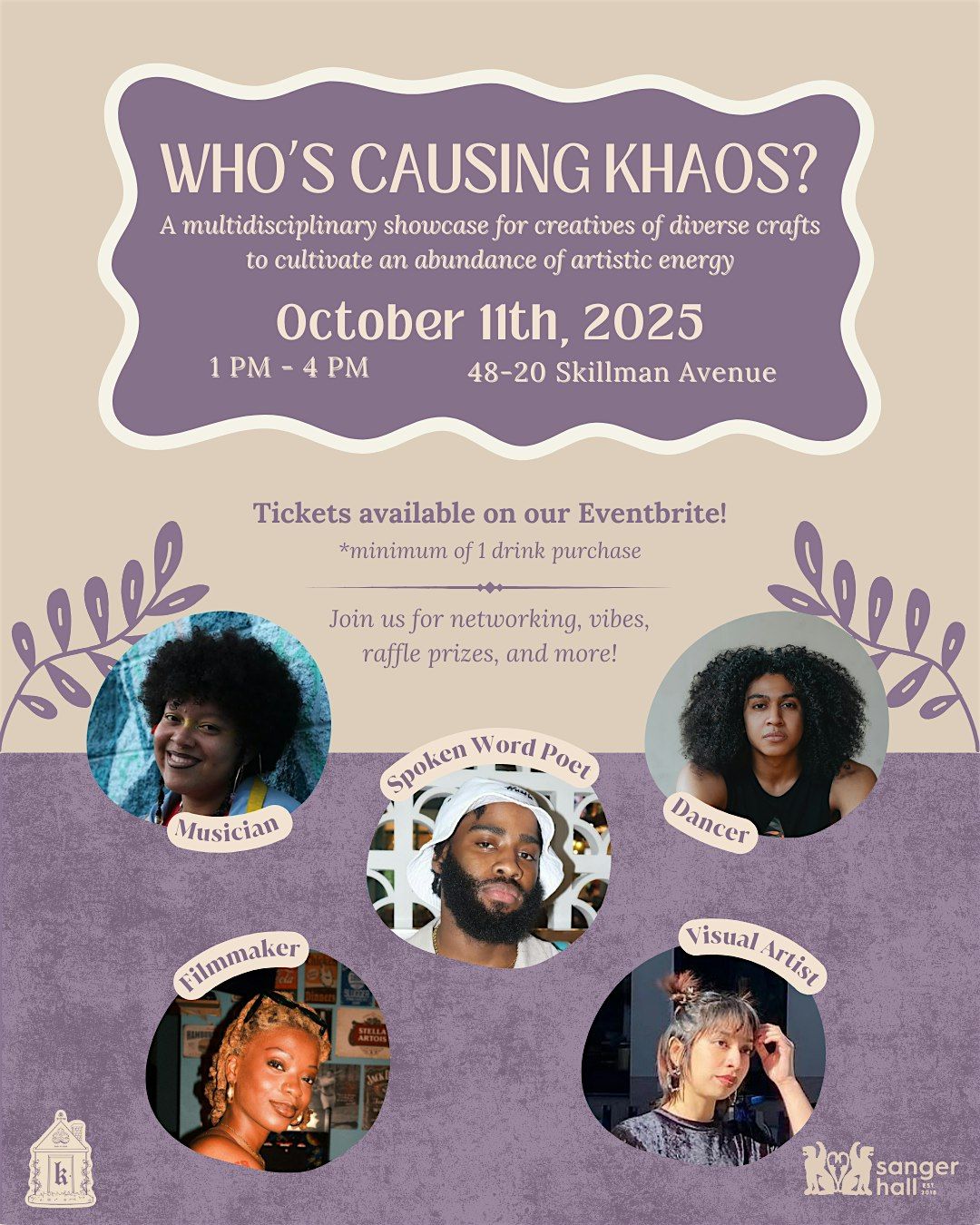 Who's Causing Khaos?, 11 October | Event in Queens | AllEvents