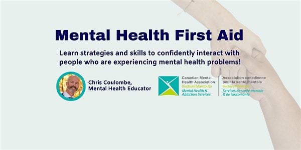 Mental Health First Aid (In-Person) - Wed, Nov 19, 2025 from 9:00-4:30), 19 November | Event in Greater Sudbury