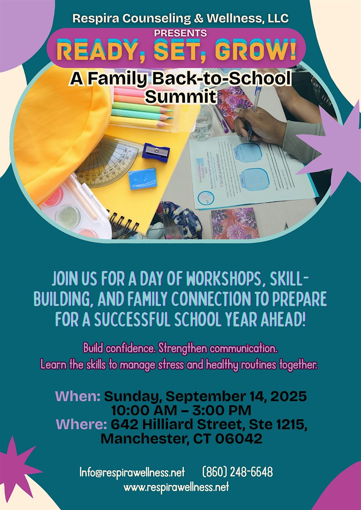 Ready, Set, Grow!: A Family Back to School Summit, 14 September | Event in Manchester | AllEvents