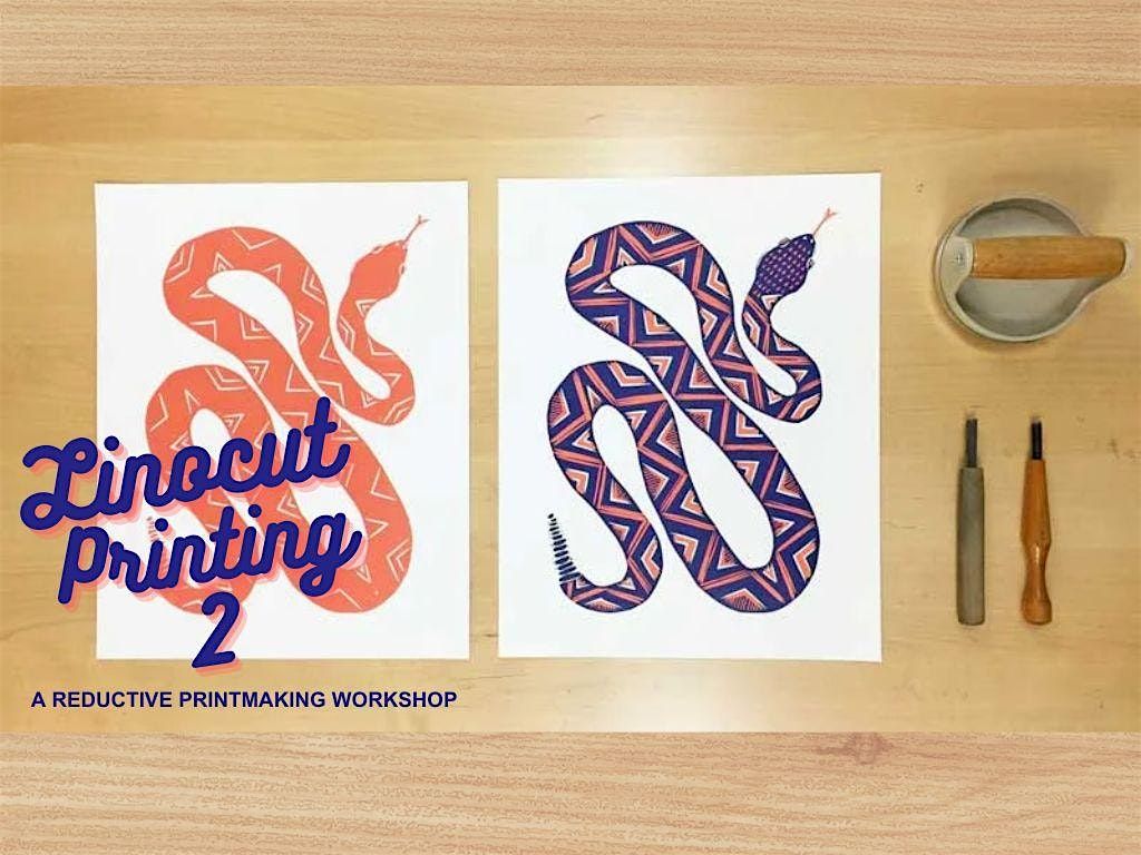 Lino Printing 2: Reductive Printmaking Workshop – Multi-Colour Prints, 29 November | Event in Toronto | AllEvents