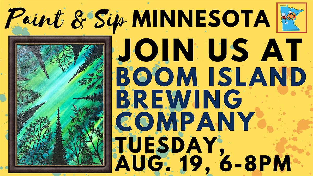 August 19 Paint & Sip at Boom Island Brewing Co., 19 August | Event in Minnetonka | AllEvents