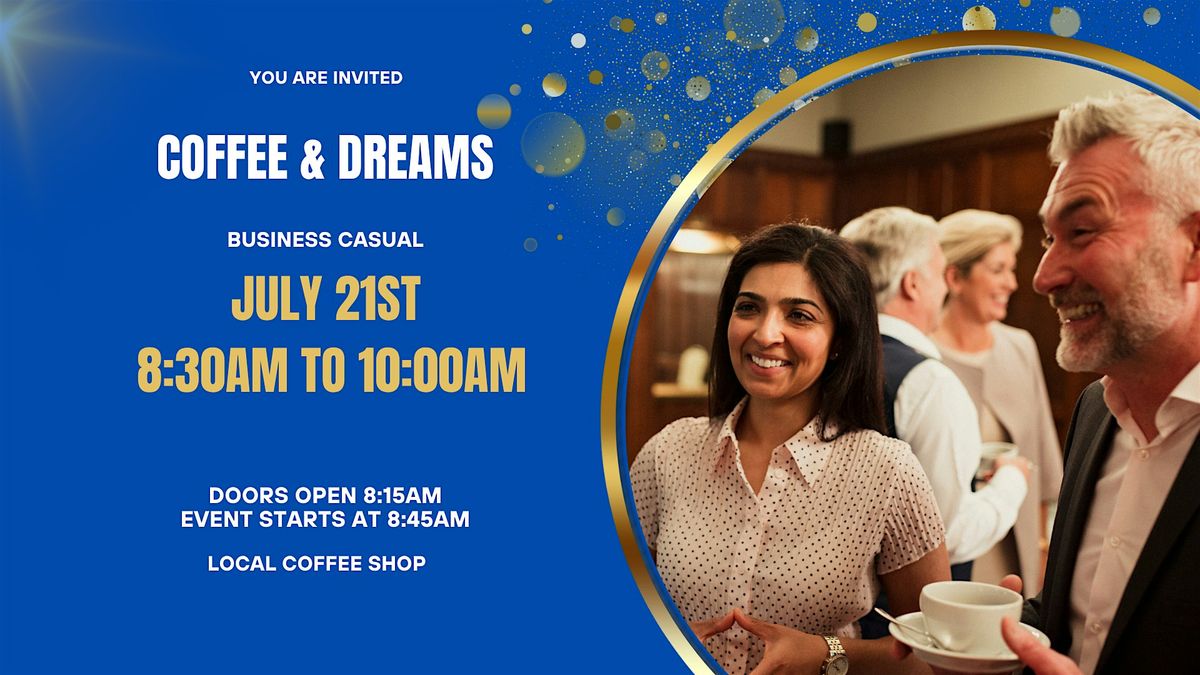 Coffee & Dreams Networking, 21 July | Event in St. Petersburg | AllEvents