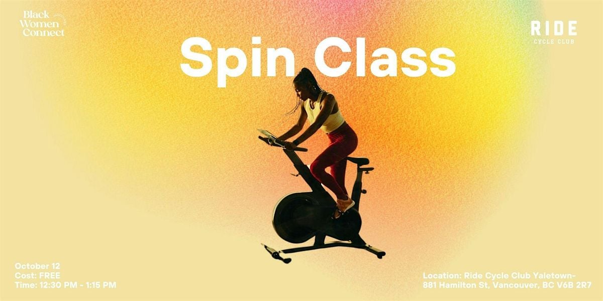 BWCV X RIDE CYCLE CLUB SPIN CLASS, 12 October | Event in Vancouver | AllEvents