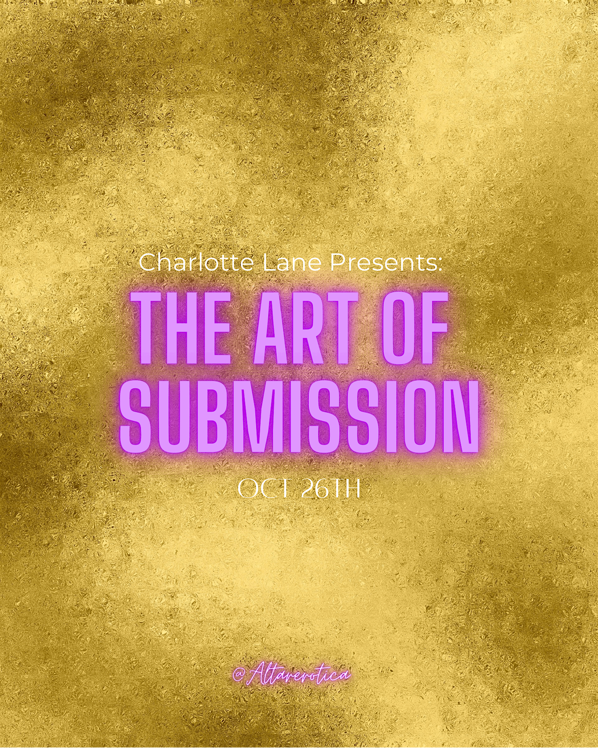 The Art of Submission, 26 October | Event in Fremantle | AllEvents