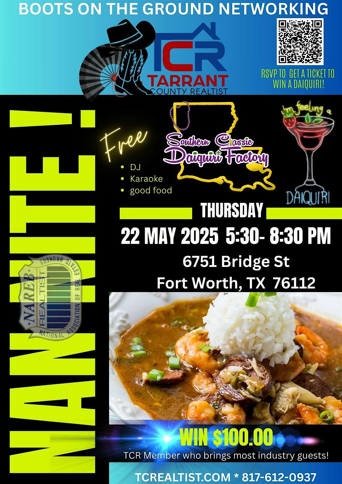 NAN NITE (Networking at Nite), 22 May | Event in Fort Worth | AllEvents