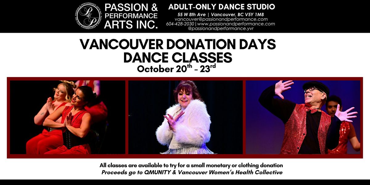 Vancouver Donation Days: Session 2, 20 October | Event in Vancouver | AllEvents