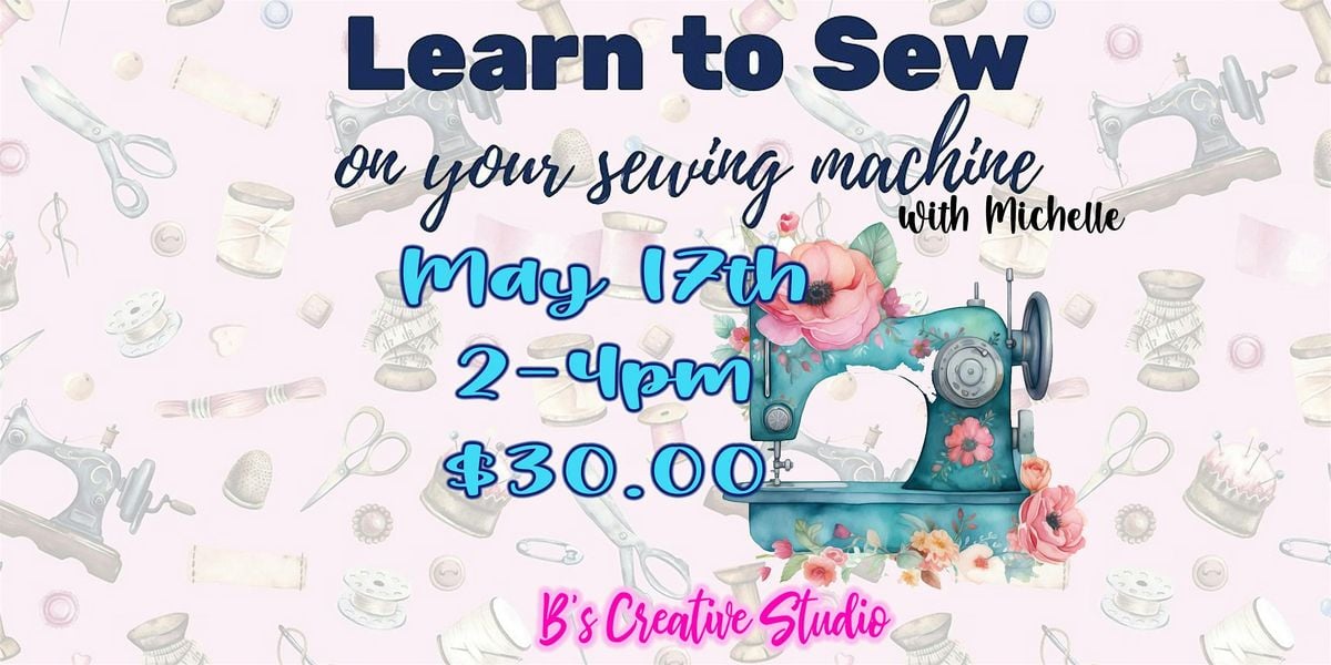 Learning to Sew (The Basics), 17 May | Event in Springfield | AllEvents