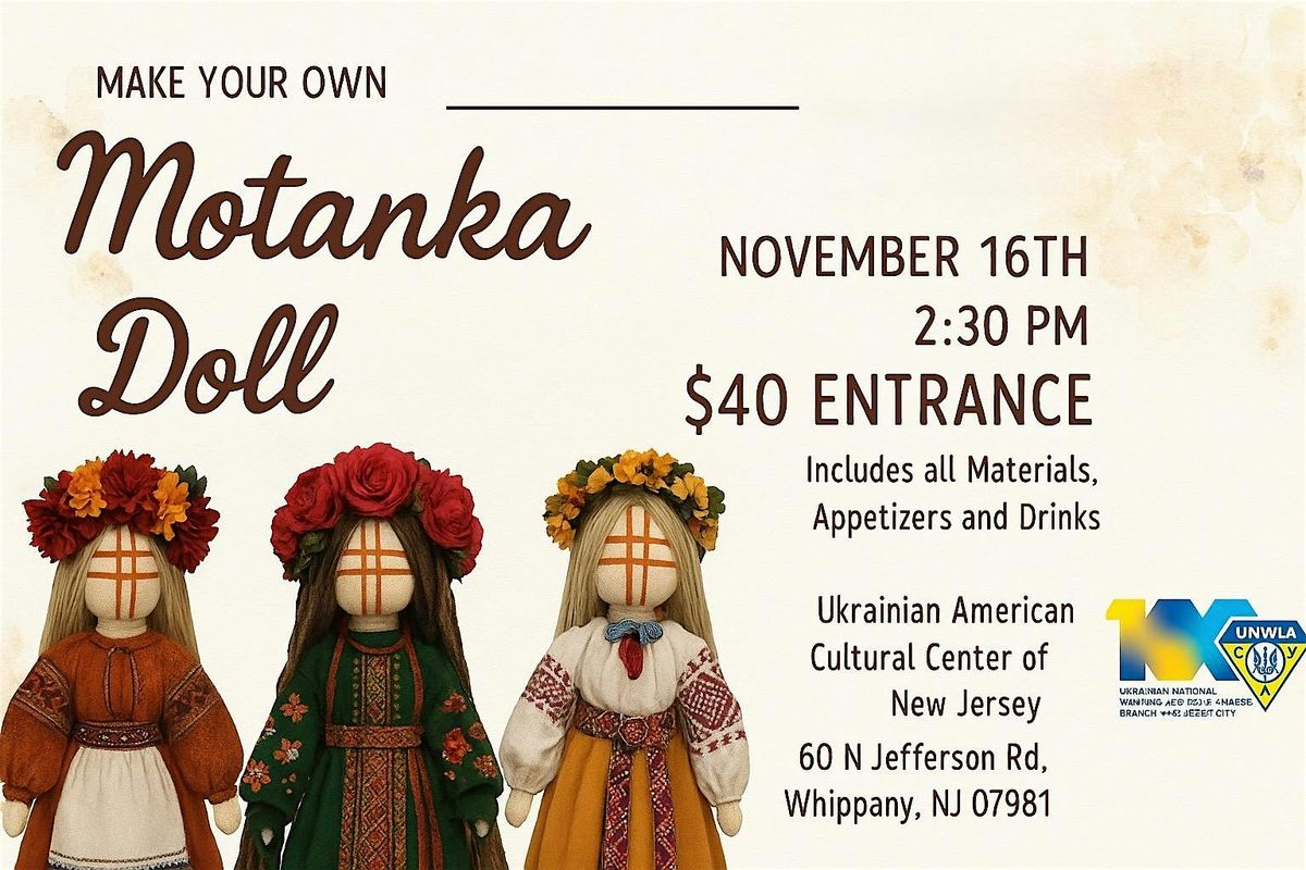 Make your own Motanka Doll | Event in Whippany | AllEvents