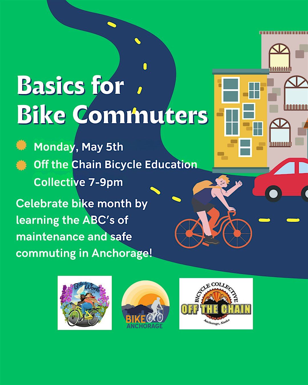 Basics for Bike Commuters, 5 May | Event in Anchorage | AllEvents